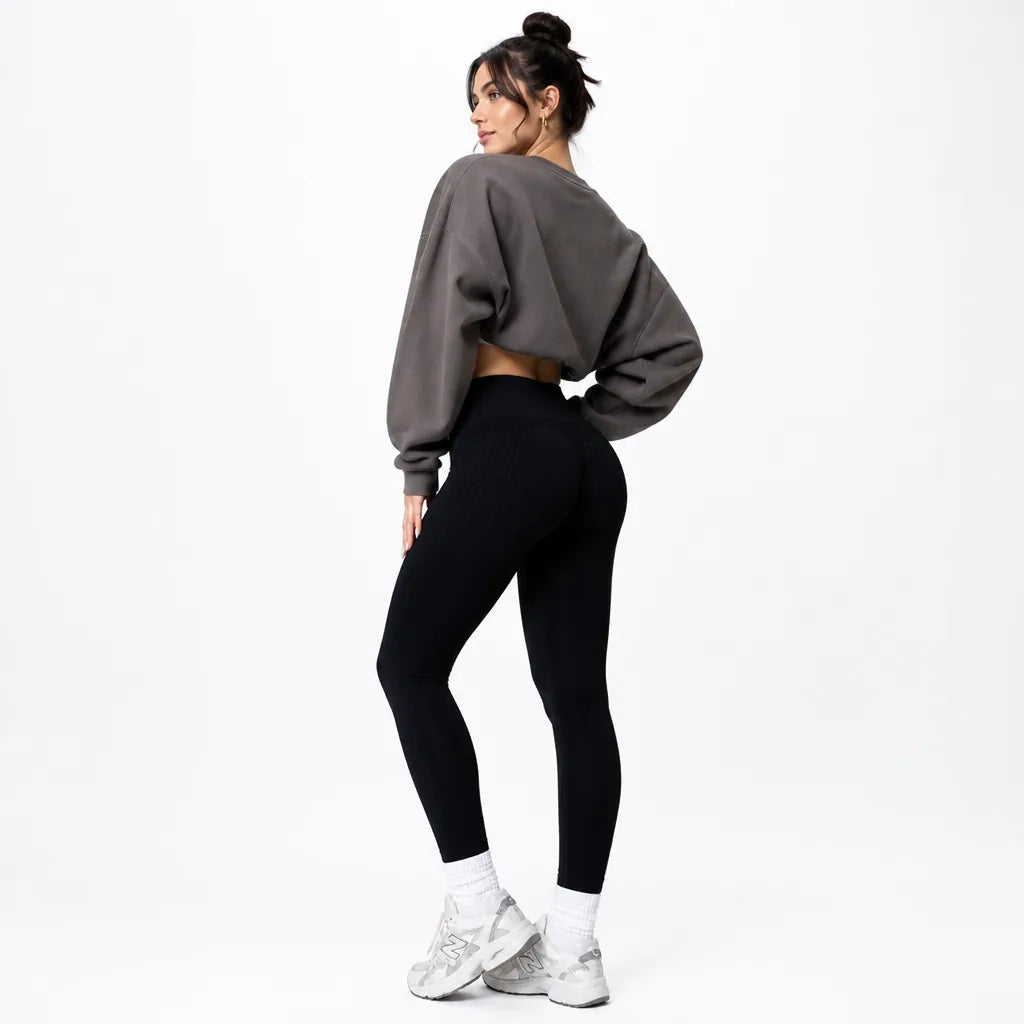 Curvay 3D Sculpt Leggings - Cellulite-Smoothing Compression 4