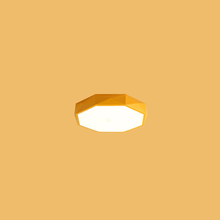 Modern Abstract LED Ceiling Light in Scandinavian Style, Flush Mount, 3 Sizes 14