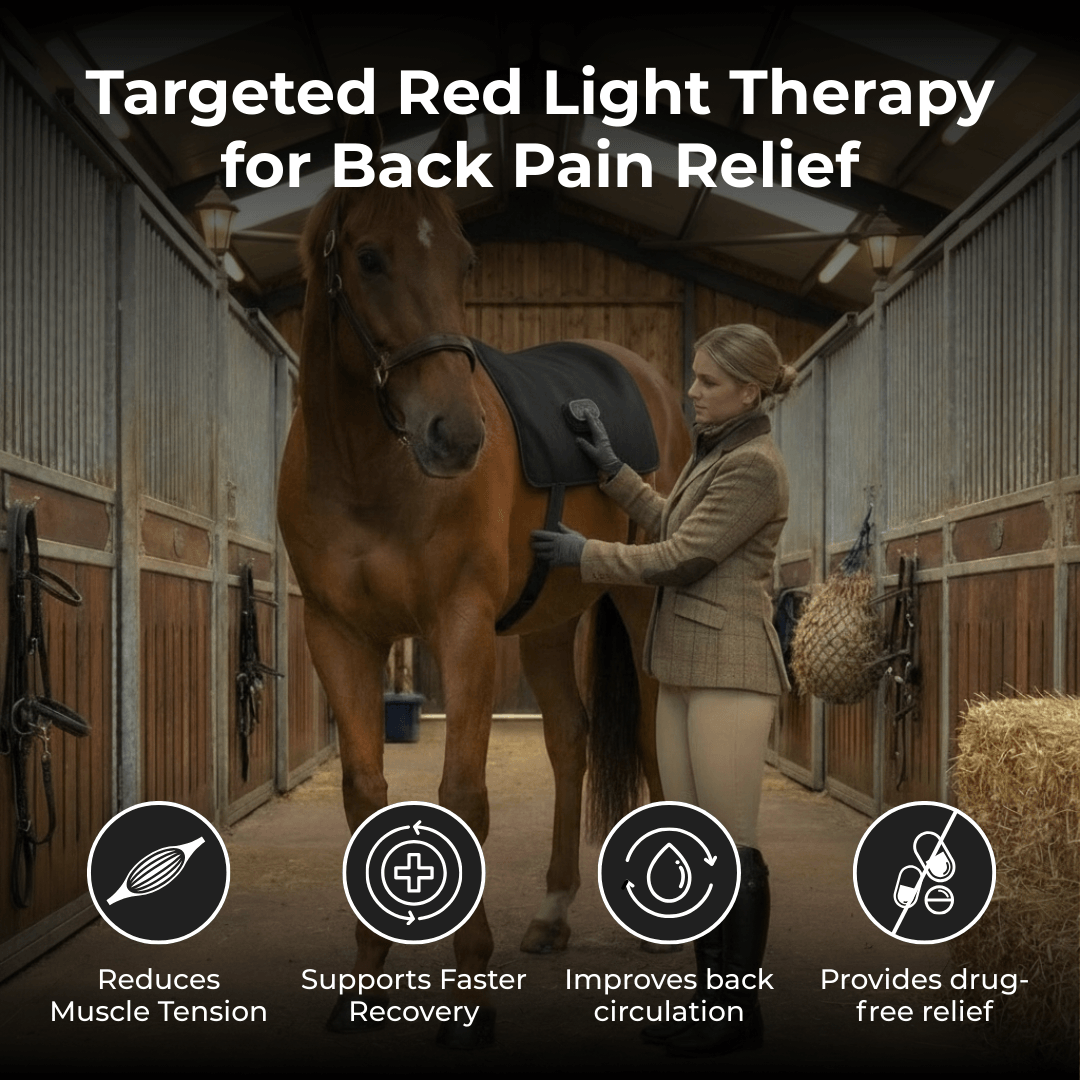 LED Red Light Therapy Back Wrap for Horses 3