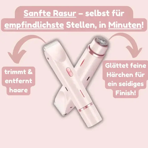 2-in-1 Women's Shaver for Smooth, Gently Cared-For Skin 4