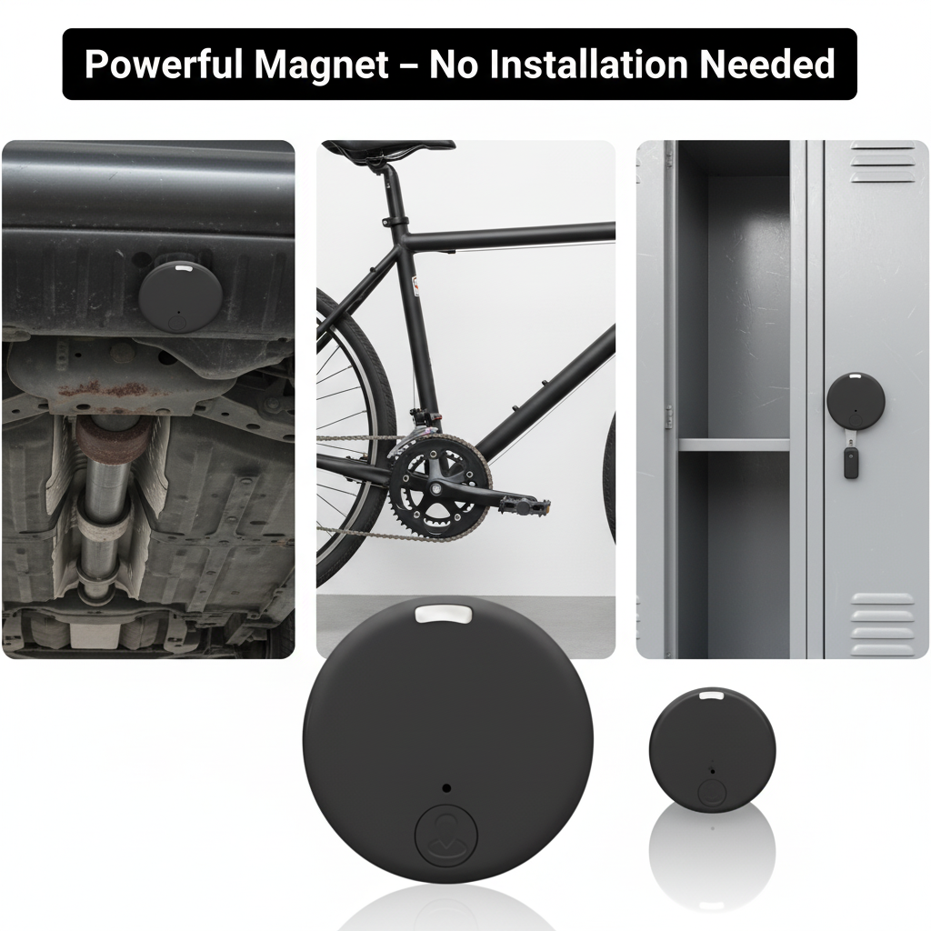 Magnetic Mini GPS Tracker with Real-Time Location, Movement Alerts and Audio Monitoring 6