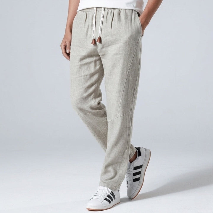 Japanese-Style Comfort Linen Pants 5