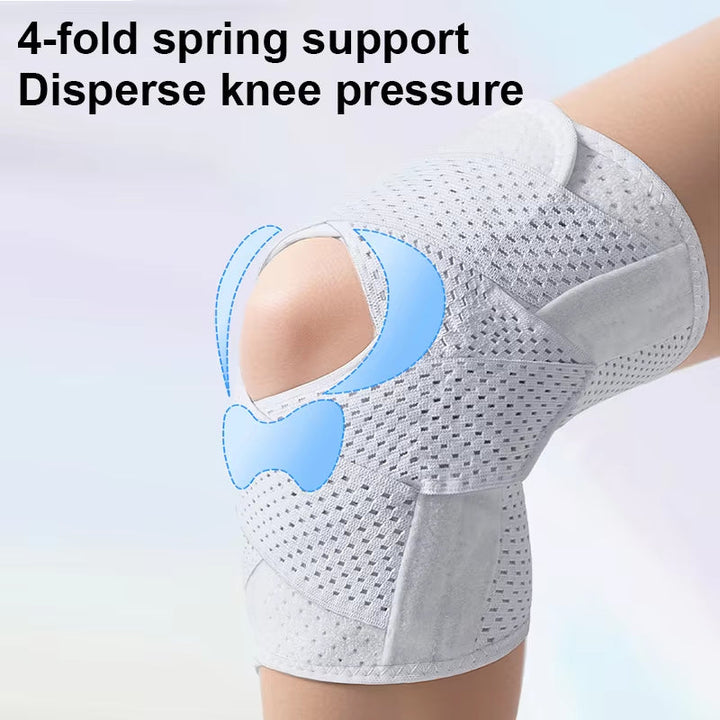 Knee Support Wrap with Adjustable Compression System 5