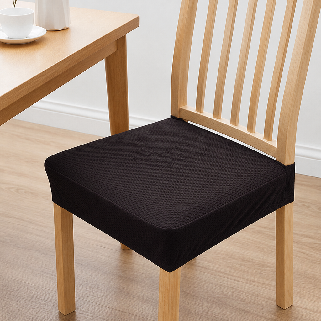 Waterproof Stretch Woven Chair Covers, Slip-Resistant Jacquard Polyester 11