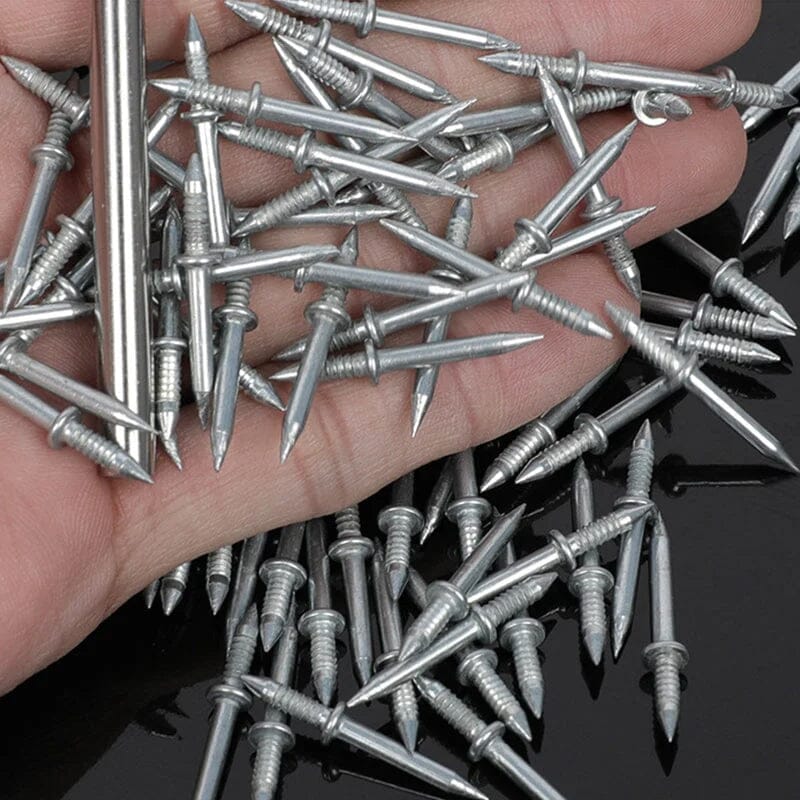 Rust-Free Molding Nails with Sleeve Tool for Mark-Free Trim Installation 7
