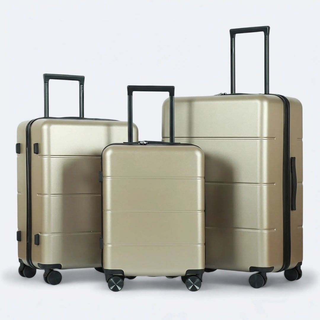 3-Piece hard-shell Luggage Set - Journiq