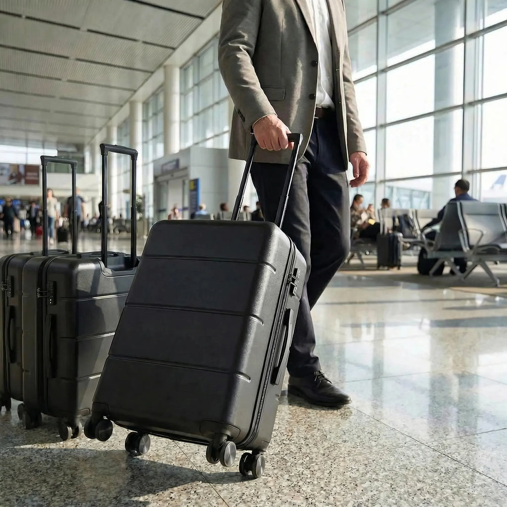 3-Piece hard-shell Luggage Set - Journiq