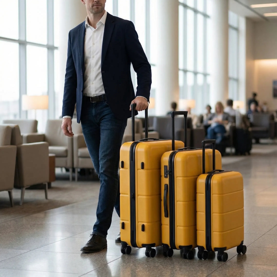 3-Piece hard-shell Luggage Set - Journiq