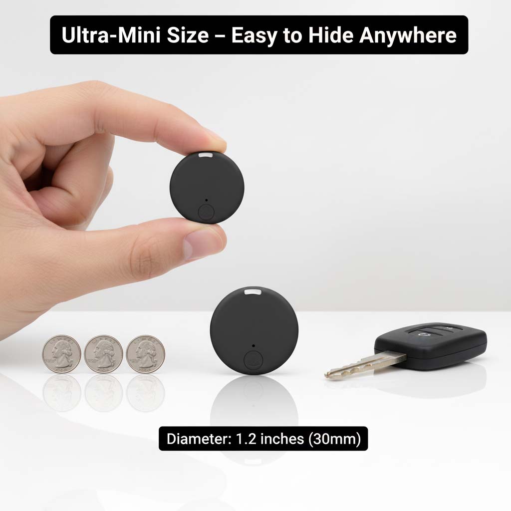 Magnetic Mini GPS Tracker with Real-Time Location, Movement Alerts and Audio Monitoring 7