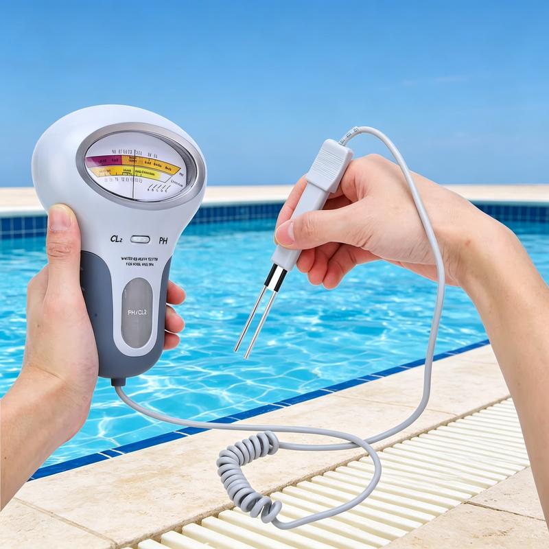 Digital pH and Chlorine Tester for Pools and Hot Tubs with Analog Dial 2