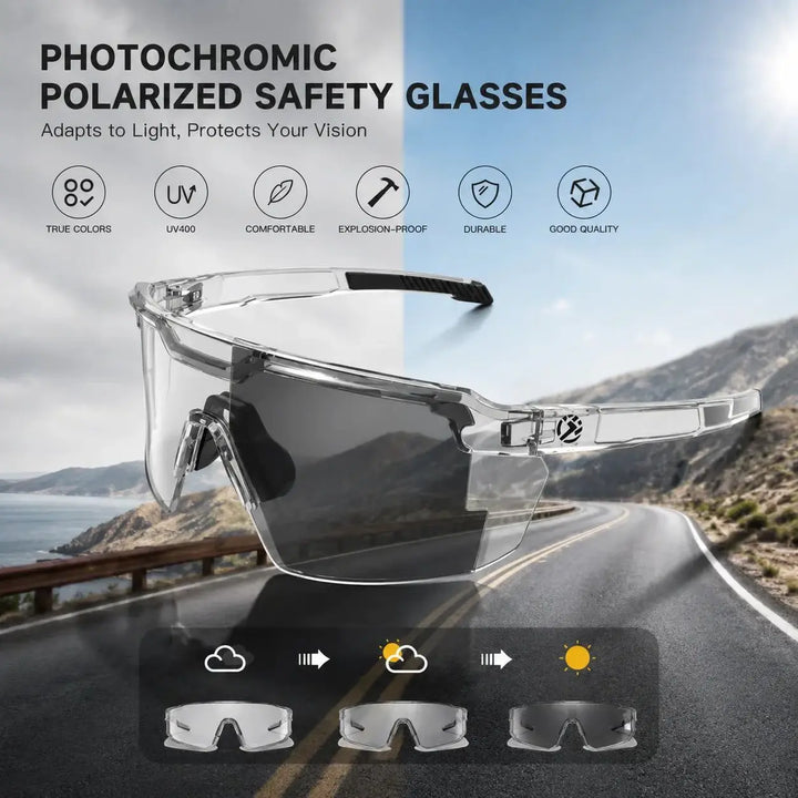 SunShift Tactical Sunglasses – Photochromic UV Sport Eyewear 1