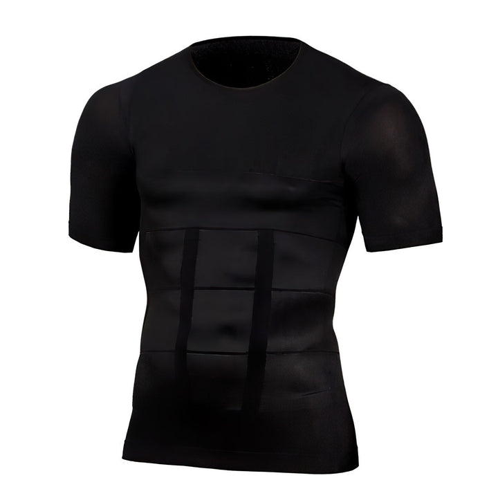 Men's Compression Fitness T-Shirt - Breathable Stretch Shaping Activewear Top 1