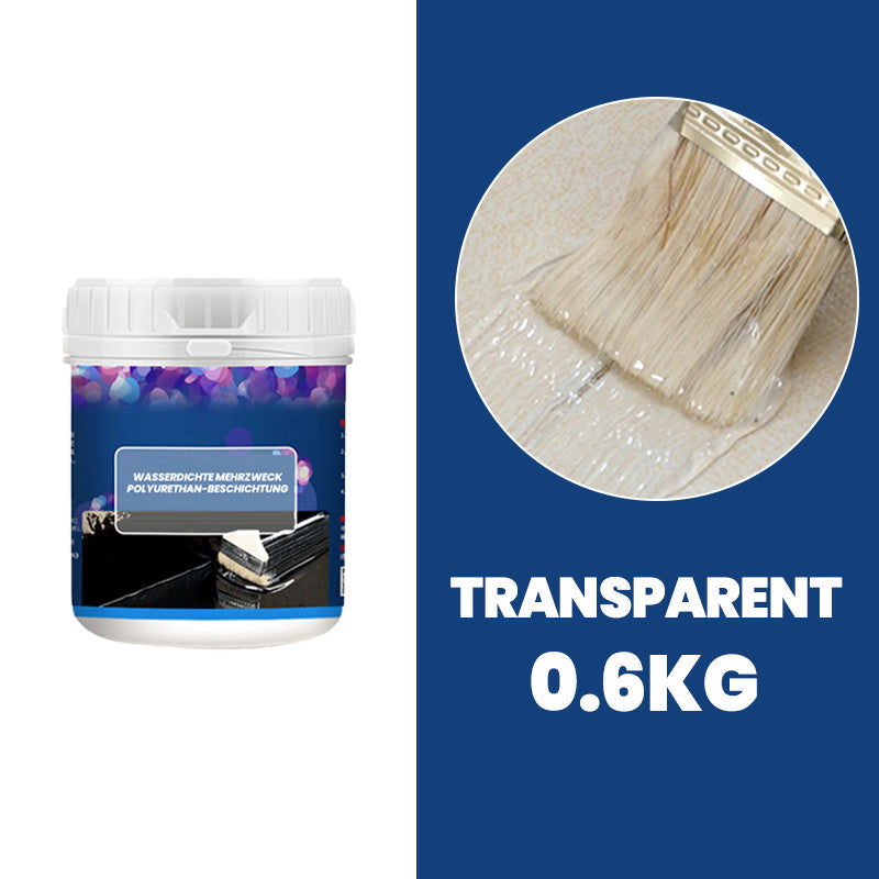 Waterproof Sealant Coating for Walls, Floors & Concrete - Brush-On Leak Barrier 10