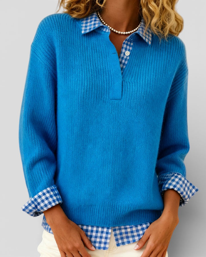 Chic Knit V-Neck Sweater 3