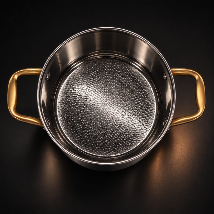 Titanium Cooking Pot with Lid, PFAS-Free, Chemical-Coating Free 3