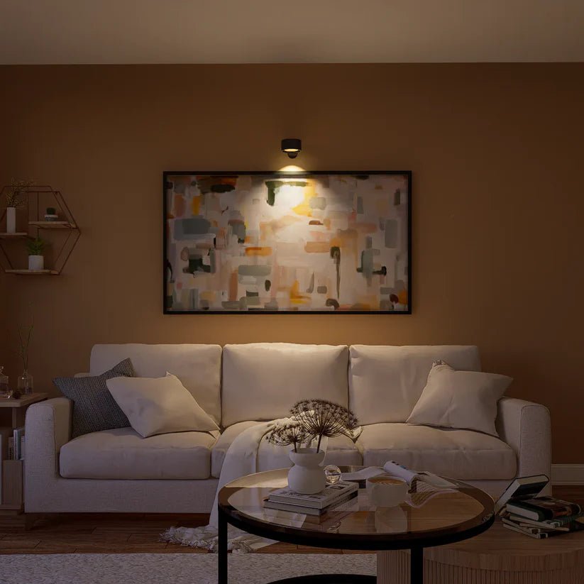 Cordless LED Wall Light with 360° Rotating Head, Touch Dimmer, 3 Colors 8