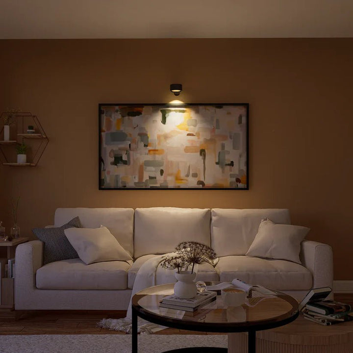 Cordless LED Wall Light with 360° Rotating Head, Touch Dimmer, 3 Colors 8