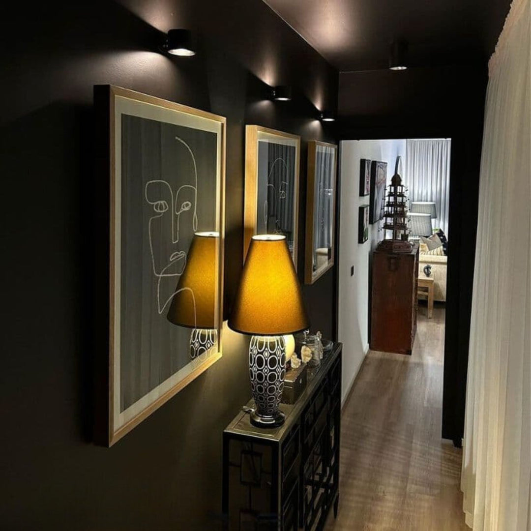 Cordless LED Wall Light with 360° Rotating Head, Touch Dimmer, 3 Colors 10