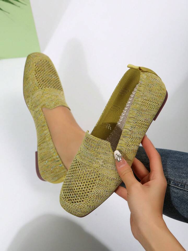 Women's Orthopedic Slip-On Sneakers with Soft Footbed, Breathable Mesh 19
