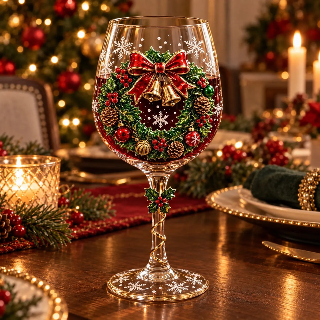 3D Christmas Wine Glasses – Memorable Holiday Gifts For Loved Ones