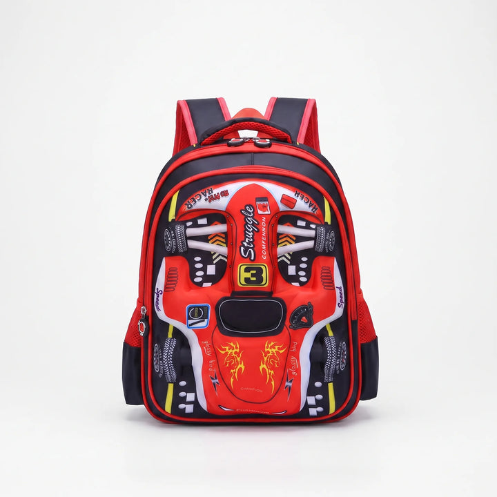3D Race Car Kids Backpack - Veloxis