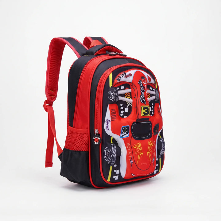 3D Race Car Kids Backpack - Veloxis