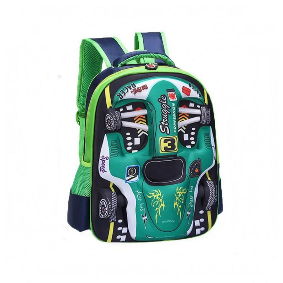 3D Race Car Kids Backpack - Veloxis