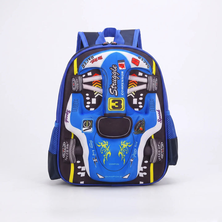 3D Race Car Kids Backpack - Veloxis