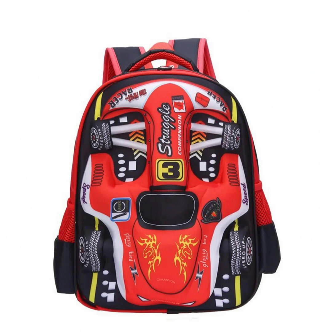 3D Race Car Kids Backpack - Veloxis