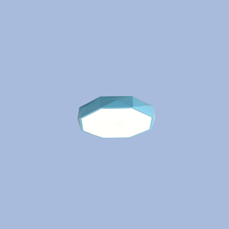Modern Abstract LED Ceiling Light in Scandinavian Style, Flush Mount, 3 Sizes 13