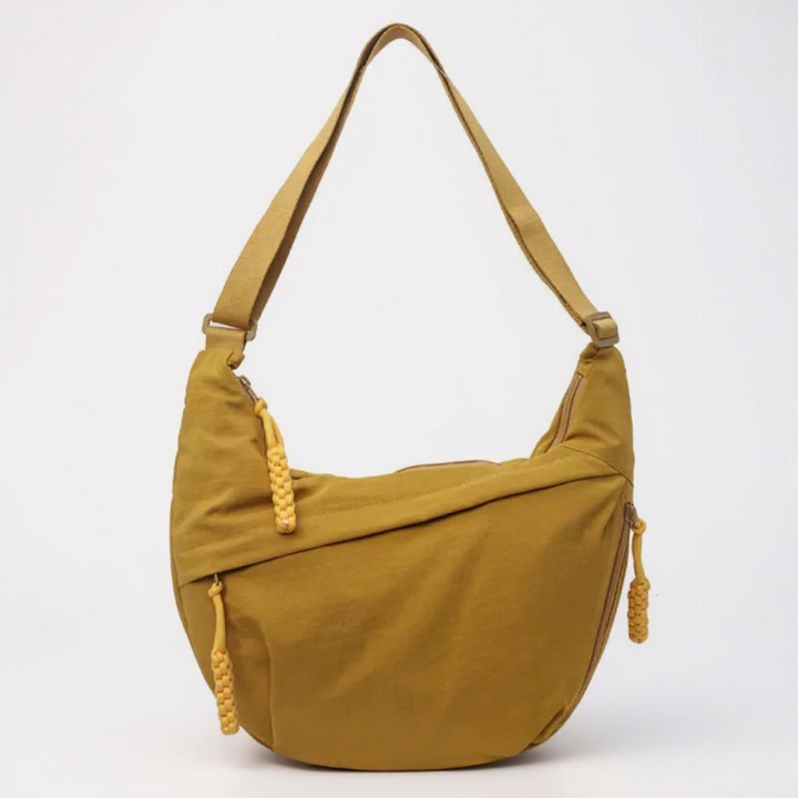 Crescent Shoulder Bag – Sustainable Nylon with Adjustable Strap 8
