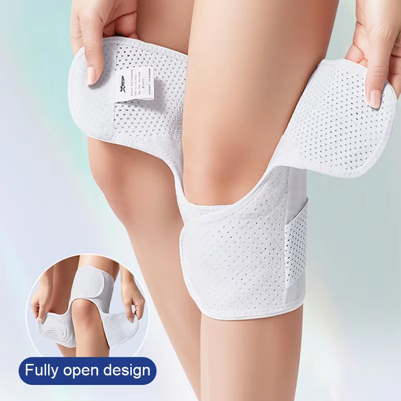 Knee Support Wrap with Adjustable Compression System 6
