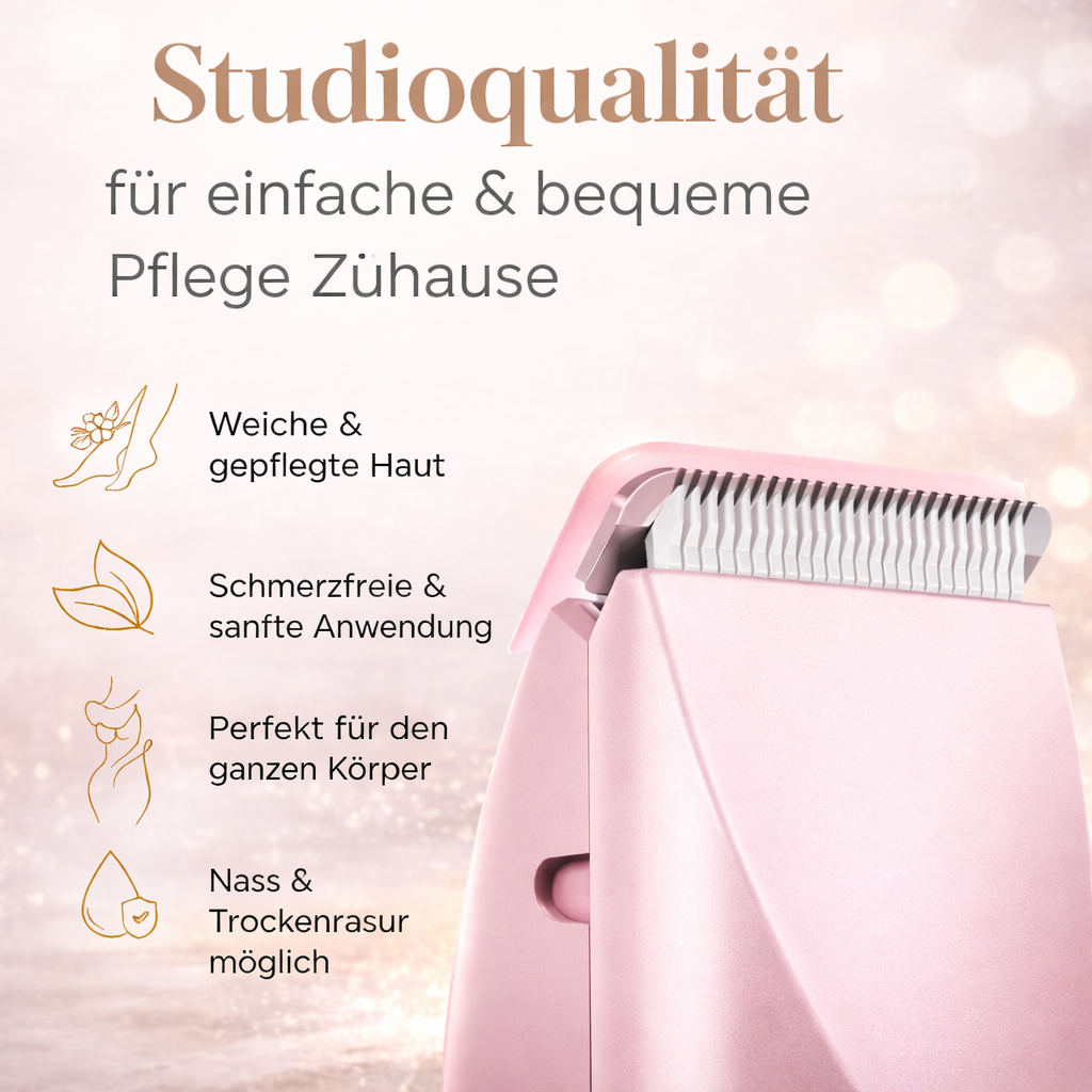 Electric Bikini Trimmer for Women, Waterproof Cordless Shaver for Sensitive Skin 7