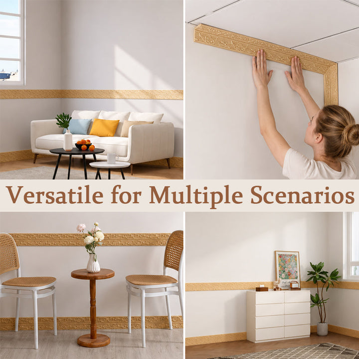 Self-Adhesive Vintage Trim for Walls, Mirrors & Furniture 4