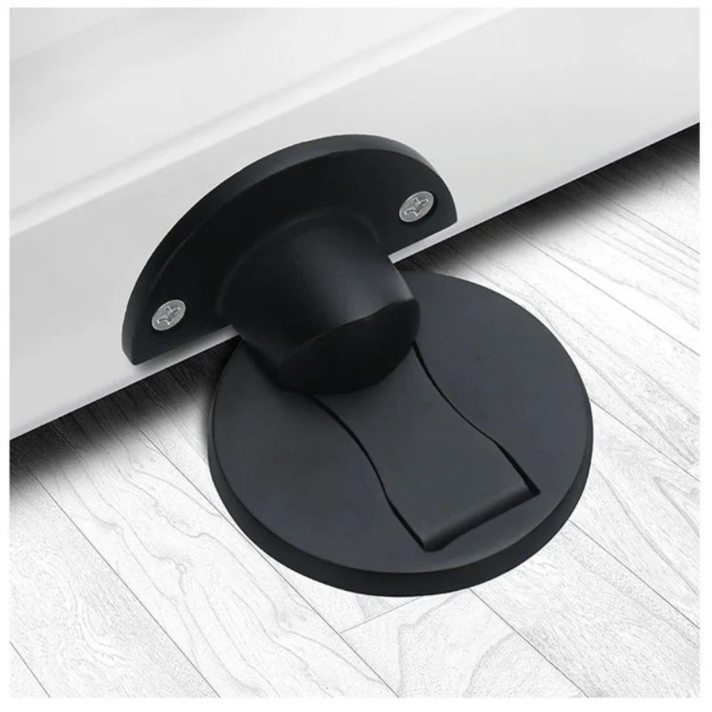 Magnetic Door Stopper with Hidden Mounting Bracket 2