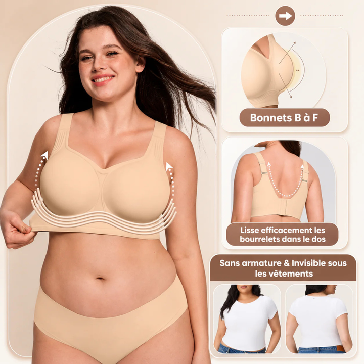 Wireless Women's Bra, Comfort Fit, Invisible Second-Skin Feel 2