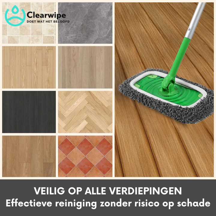 Reusable Microfiber Mop Pads for Wet and Dry Floor Cleaning 3