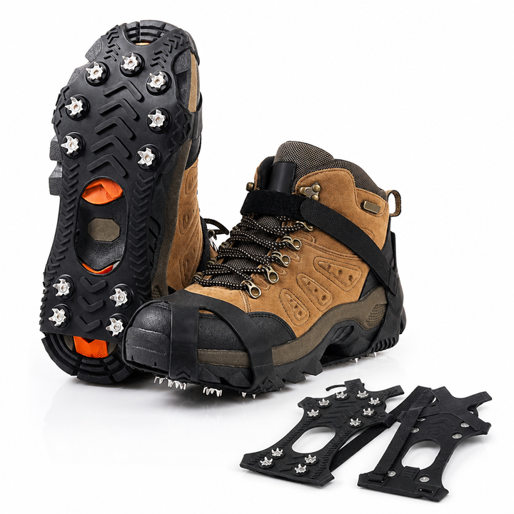 11-Spike Stainless Steel Ice Cleats for Shoes and Boots (Pair) 4