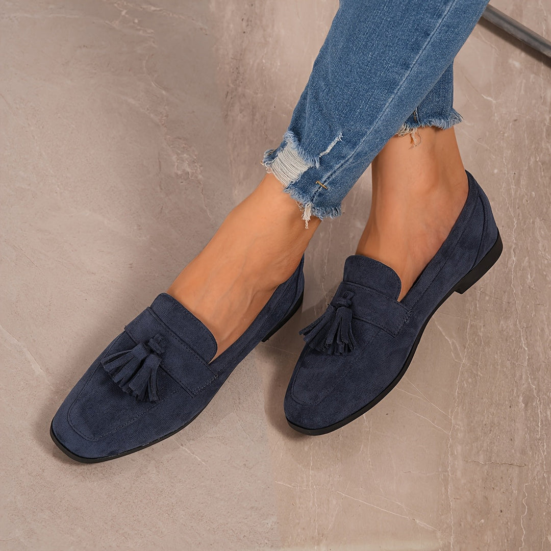 Women's Minimalist Casual Shoes with Faux Suede Finish 21