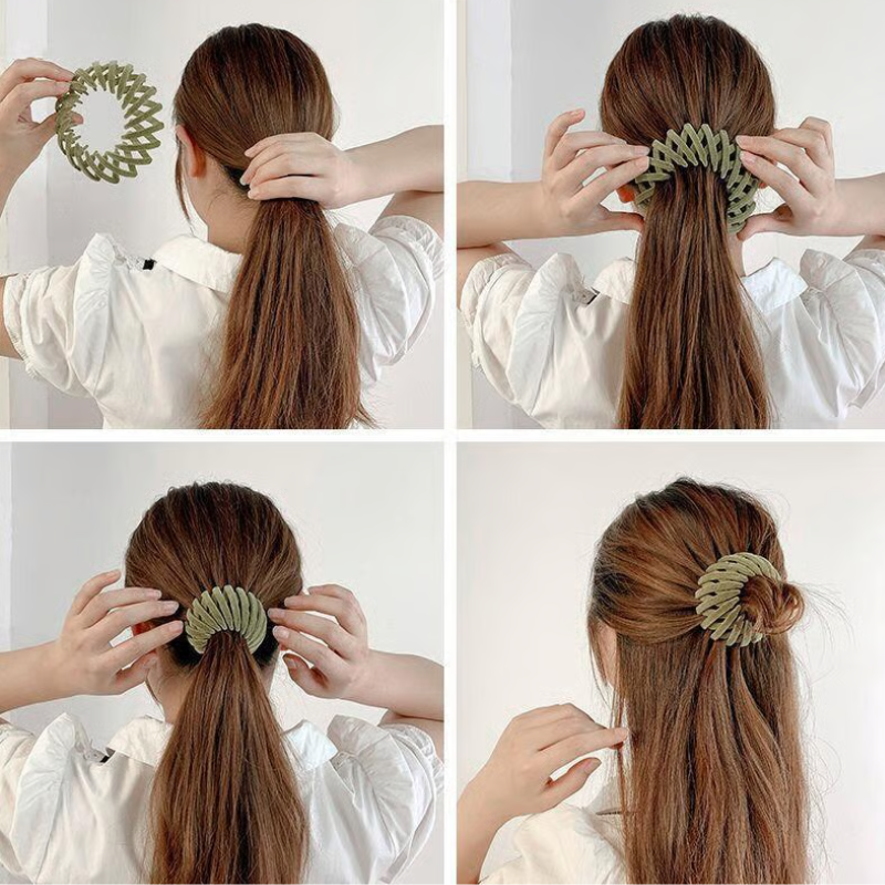 Twist-and-Snap Hair Clip for Secure All-Day Hold, Gentle on Fine Hair 4