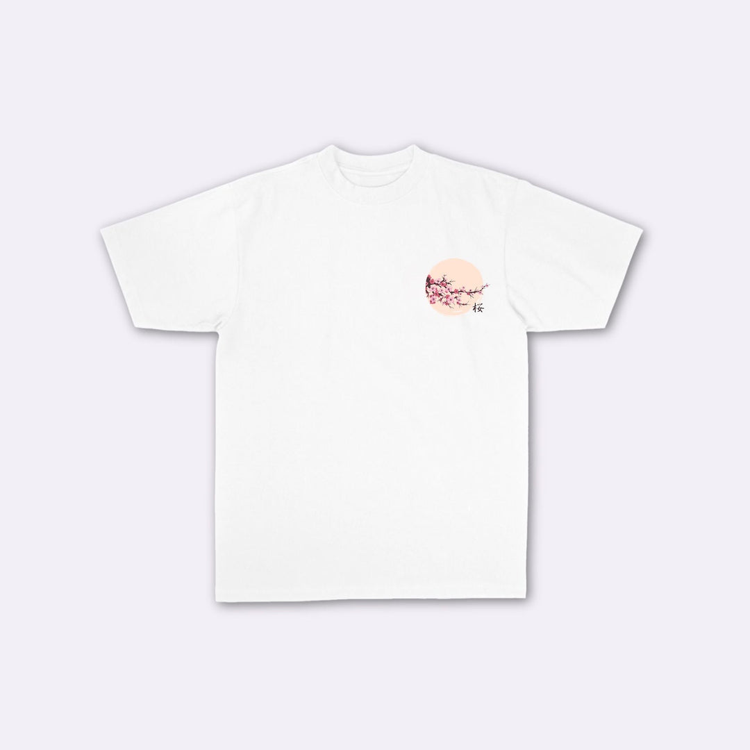 Cherry Blossom Oversize Japanese-Style T-Shirt 4