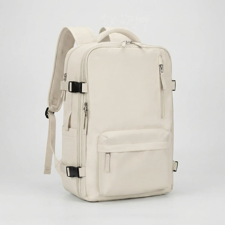 Large Capacity Travel Backpack With Shoe Compartment - Packari