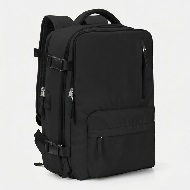 Large Capacity Travel Backpack With Shoe Compartment - Packari