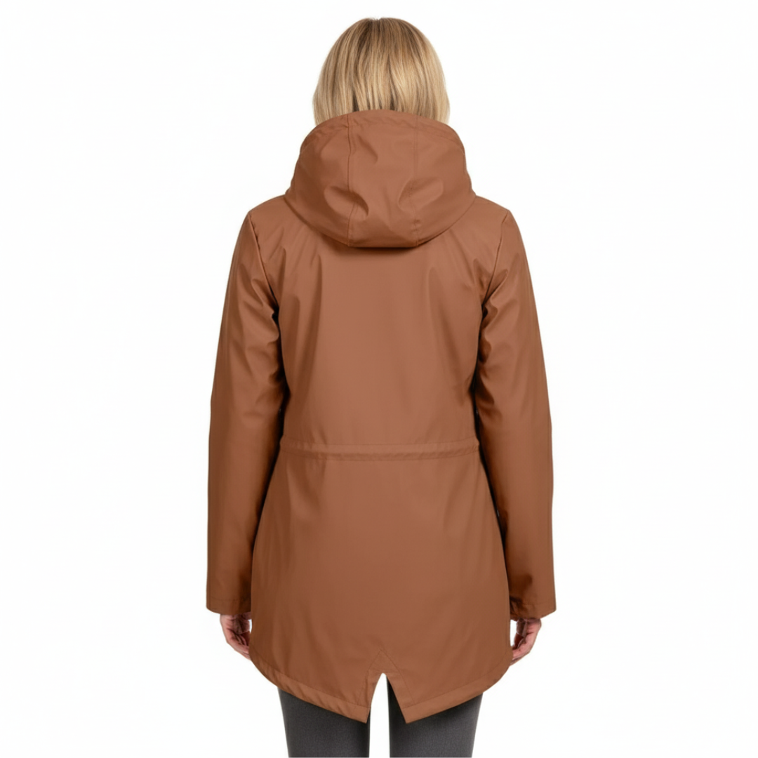 Waterproof Women's Jacket – Fleece Lined – With Hood 3