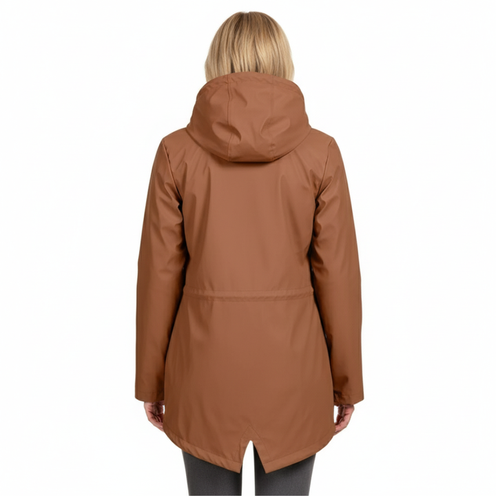 Waterproof Women's Jacket – Fleece Lined – With Hood 3