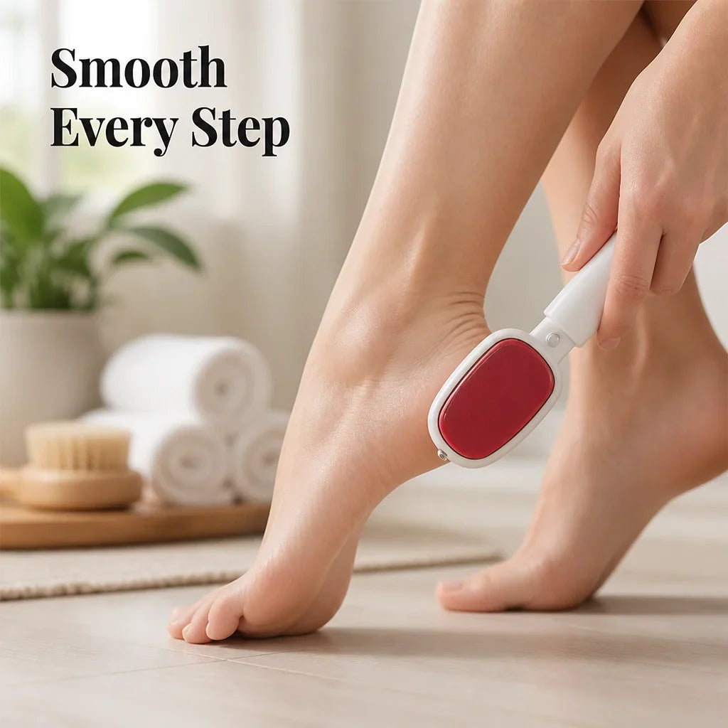 Double-Sided Stainless Steel Foot File and Callus Remover, Portable 1