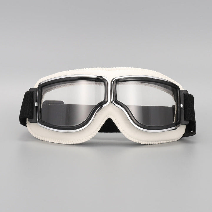 Vintage Motorcycle Goggles with Adjustable Elastic Strap 13