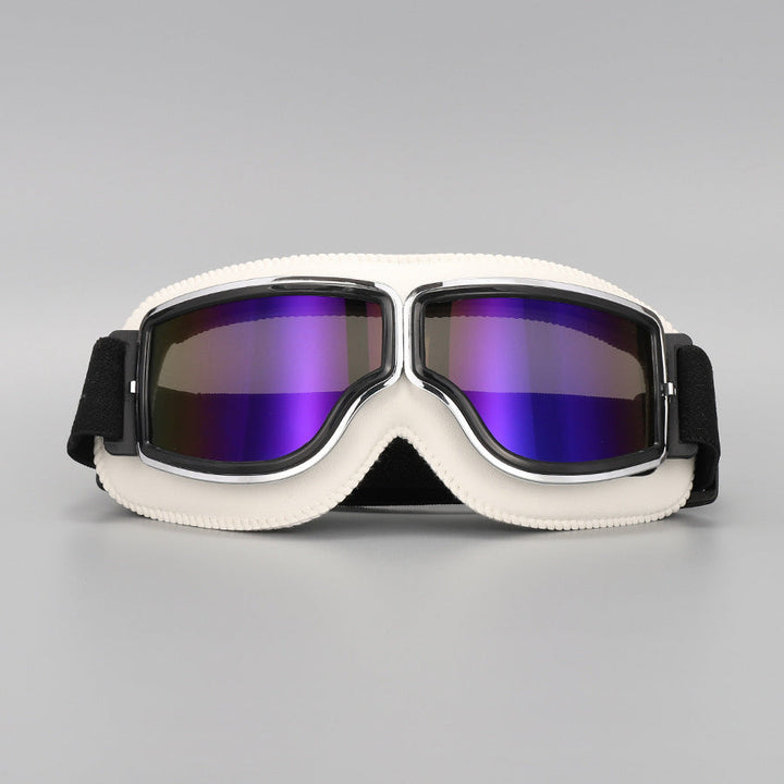 Vintage Motorcycle Goggles with Adjustable Elastic Strap 15