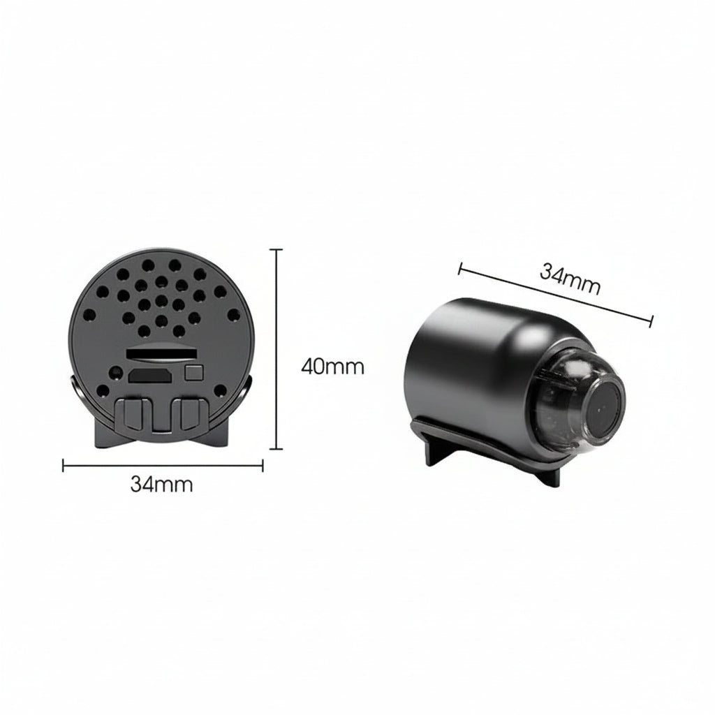Mini WiFi Security Camera 1080p | Covert Night Vision | Motion Alert | Audio 10