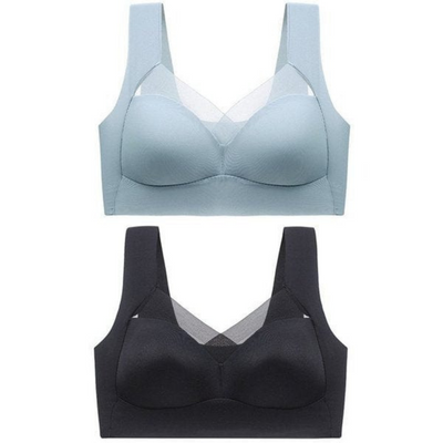 Strapless Seamless Comfort Bra with Breathable Stretch Fabric and Wide Back Band 21